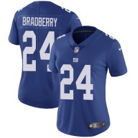 Nike New York Giants #24 James Bradberry Royal Blue Team Color Women's Stitched NFL Vapor Untouchable Limited Jersey