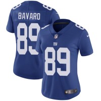 Nike New York Giants #89 Mark Bavaro Royal Blue Team Color Women's Stitched NFL Vapor Untouchable Limited Jersey