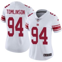 Nike New York Giants #94 Dalvin Tomlinson White Women's Stitched NFL Vapor Untouchable Limited Jersey