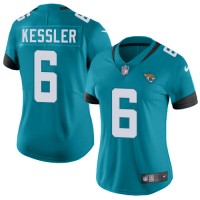 Nike Jacksonville Jaguars #6 Cody Kessler Teal Green Alternate Women's Stitched NFL Vapor Untouchable Limited Jersey