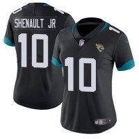 Nike Jacksonville Jaguars #10 Laviska Shenault Jr. Black Team Color Women's Stitched NFL Vapor Untouchable Limited Jersey