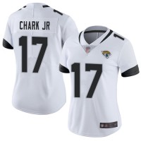 Nike Jacksonville Jaguars #17 DJ Chark Jr White Women's Stitched NFL Vapor Untouchable Limited Jersey