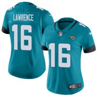 Nike Jacksonville Jaguars #16 Trevor Lawrence Teal Green Alternate Women's Stitched NFL Vapor Untouchable Limited Jersey