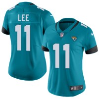 Nike Jacksonville Jaguars #11 Marqise Lee Teal Green Alternate Women's Stitched NFL Vapor Untouchable Limited Jersey