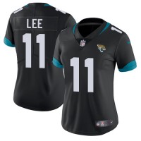 Nike Jacksonville Jaguars #11 Marqise Lee Black Team Color Women's Stitched NFL Vapor Untouchable Limited Jersey