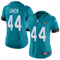 Nike Jacksonville Jaguars #44 Myles Jack Teal Green Alternate Women's Stitched NFL Vapor Untouchable Limited Jersey