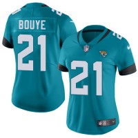 Nike Jacksonville Jaguars #21 A.J. Bouye Teal Green Alternate Women's Stitched NFL Vapor Untouchable Limited Jersey