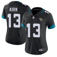 Nike Jacksonville Jaguars #13 Christian Kirk Black Team Color Women's Stitched NFL Vapor Untouchable Limited Jersey