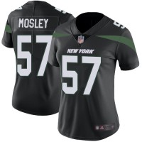 Nike New York Jets #57 C.J. Mosley Black Alternate Women's Stitched NFL Vapor Untouchable Limited Jersey