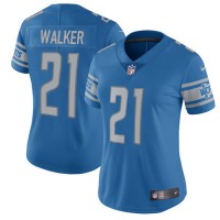 Nike Detroit Lions #21 Tracy Walker Light Blue Team Color Women's Stitched NFL Vapor Untouchable Limited Jersey