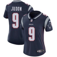 Nike New England Patriots #9 Matt Judon Navy Blue Team Color Women's Stitched NFL Vapor Untouchable Limited Jersey