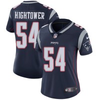 Nike New England Patriots #54 Dont'a Hightower Navy Blue Team Color Women's Stitched NFL Vapor Untouchable Limited Jersey