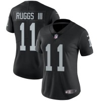 Nike Las Vegas Raiders #11 Henry Ruggs III Black Team Color Women's Stitched NFL Vapor Untouchable Limited Jersey
