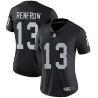 Nike Las Vegas Raiders #13 Hunter Renfrow Black Team Color Women's Stitched NFL Vapor Untouchable Limited Jersey