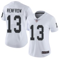 Nike Las Vegas Raiders #13 Hunter Renfrow White Women's Stitched NFL Vapor Untouchable Limited Jersey