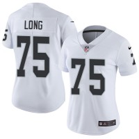 Nike Las Vegas Raiders #75 Howie Long White Women's Stitched NFL Vapor Untouchable Limited Jersey