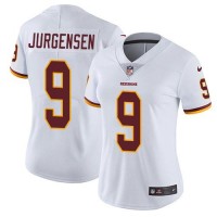 Nike Washington Commanders #9 Sonny Jurgensen White Women's Stitched NFL Vapor Untouchable Limited Jersey