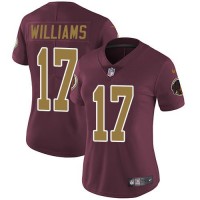 Nike Washington Commanders #17 Doug Williams Burgundy Red Alternate Women's Stitched NFL Vapor Untouchable Limited Jersey