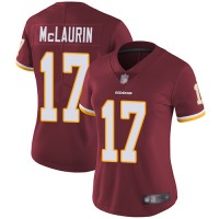 Nike Washington Commanders #17 Terry McLaurin Burgundy Red Team Color Women's Stitched NFL Vapor Untouchable Limited Jersey