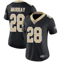 Nike New Orleans Saints #28 Latavius Murray Black Team Color Women's Stitched NFL Vapor Untouchable Limited Jersey