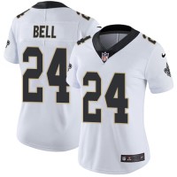 Nike New Orleans Saints #24 Vonn Bell White Women's Stitched NFL Vapor Untouchable Limited Jersey