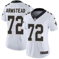Nike New Orleans Saints #72 Terron Armstead White Women's Stitched NFL Vapor Untouchable Limited Jersey