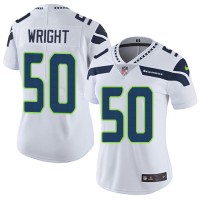 Nike Seattle Seahawks #50 K.J. Wright White Women's Stitched NFL Vapor Untouchable Limited Jersey