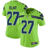 Nike Seattle Seahawks #27 Marquise Blair Green Women's Stitched NFL Limited Rush Jersey