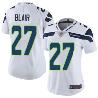 Nike Seattle Seahawks #27 Marquise Blair White Women's Stitched NFL Vapor Untouchable Limited Jersey