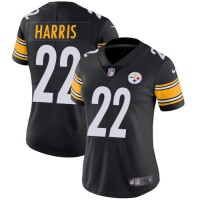 Nike Pittsburgh Steelers #22 Najee Harris Black Team Color Women's Stitched NFL Vapor Untouchable Limited Jersey