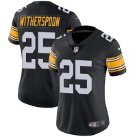 Nike Pittsburgh Steelers #25 Ahkello Witherspoon Black Alternate Women's Stitched NFL Vapor Untouchable Limited Jersey