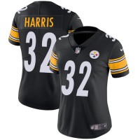 Nike Pittsburgh Steelers #32 Franco Harris Black Team Color Women's Stitched NFL Vapor Untouchable Limited Jersey
