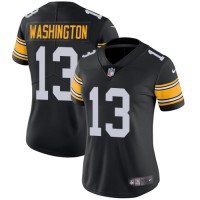 Nike Pittsburgh Steelers #13 James Washington Black Alternate Women's Stitched NFL Vapor Untouchable Limited Jersey