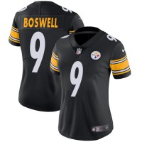 Nike Pittsburgh Steelers #9 Chris Boswell Black Team Color Women's Stitched NFL Vapor Untouchable Limited Jersey