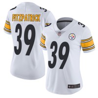 Nike Pittsburgh Steelers #39 Minkah Fitzpatrick White Women's Stitched NFL Vapor Untouchable Limited Jersey
