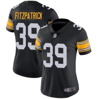 Nike Pittsburgh Steelers #39 Minkah Fitzpatrick Black Alternate Women's Stitched NFL Vapor Untouchable Limited Jersey