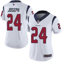 Nike Houston Texans #24 Johnathan Joseph White Women's Stitched NFL Vapor Untouchable Limited Jersey