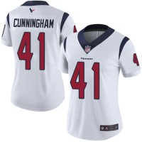 Nike Houston Texans #41 Zach Cunningham White Women's Stitched NFL Vapor Untouchable Limited Jersey