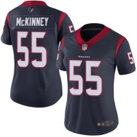 Nike Houston Texans #55 Benardrick McKinney Navy Blue Team Color Women's Stitched NFL Vapor Untouchable Limited Jersey