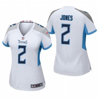 Tennessee Tennessee Titans #2 Julio Jones Nike Women's Game NFL Jersey - White