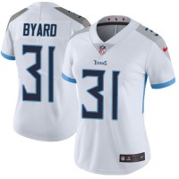 Nike Tennessee Titans #31 Kevin Byard White Women's Stitched NFL Vapor Untouchable Limited Jersey