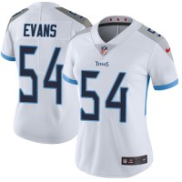 Nike Tennessee Titans #54 Rashaan Evans White Women's Stitched NFL Vapor Untouchable Limited Jersey