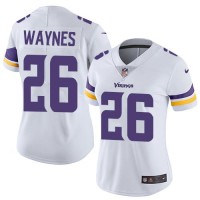 Nike Minnesota Vikings #26 Trae Waynes White Women's Stitched NFL Vapor Untouchable Limited Jersey