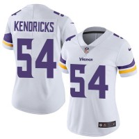 Nike Minnesota Vikings #54 Eric Kendricks White Women's Stitched NFL Vapor Untouchable Limited Jersey