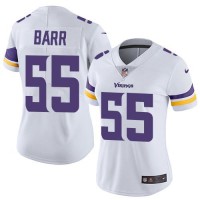 Nike Minnesota Vikings #55 Anthony Barr White Women's Stitched NFL Vapor Untouchable Limited Jersey