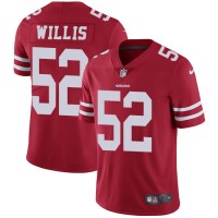 Nike San Francisco 49ers #52 Patrick Willis Red Team Color Youth Stitched NFL Vapor Untouchable Limited Jersey