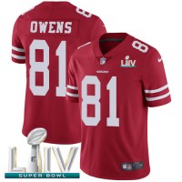 Nike San Francisco 49ers #81 Jordan Matthews Red Super Bowl LIV 2020 Team Color Youth Stitched NFL Vapor Untouchable Limited Jersey