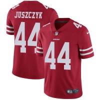 Nike San Francisco 49ers #44 Kyle Juszczyk Red Team Color Youth Stitched NFL Vapor Untouchable Limited Jersey