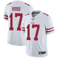 Nike San Francisco 49ers #17 Jalen Hurd White Youth Stitched NFL Vapor Untouchable Limited Jersey