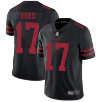 Nike San Francisco 49ers #17 Jalen Hurd Black Alternate Youth Stitched NFL Vapor Untouchable Limited Jersey